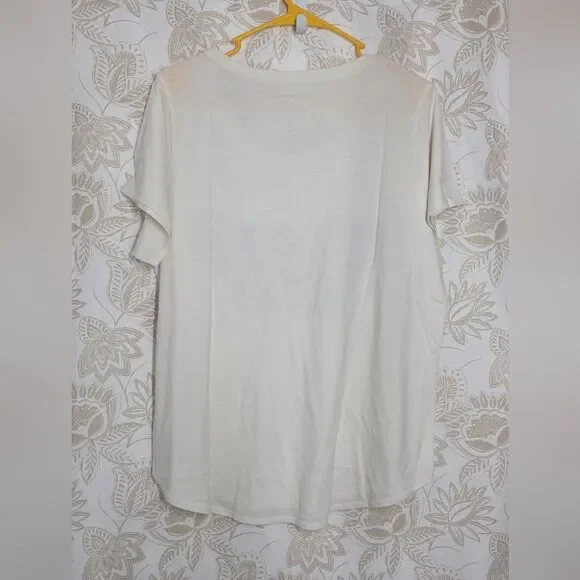 Lucky Brand Women's Butterfly Graphic T-Shirt sz XL NEW Casual Cozy Soft Nature - Picture 2 of 11